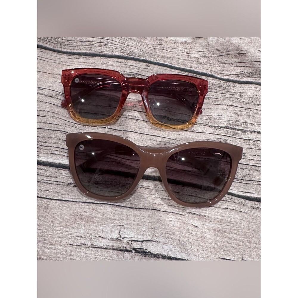 Women's Brown Gradient Cat-Eye Sunglasses - Brand: